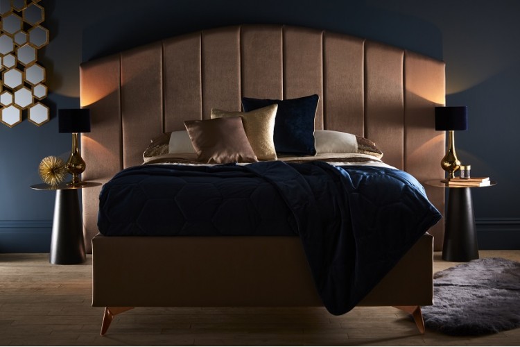 Oversized on sale headboard king